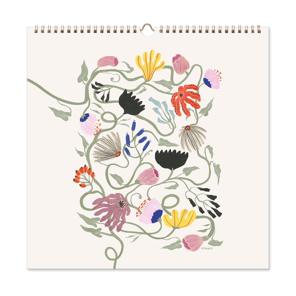 Garden Party | Classic Grid Calendar (SWC94863) — Seedlings